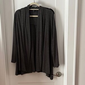 Storm Women's Charcoal Open-Front Cardigan